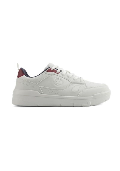 Lumberjack Famıly 5fx Beyaz Erkek Sneaker Beyaz-bordo Beyaz - Bordo