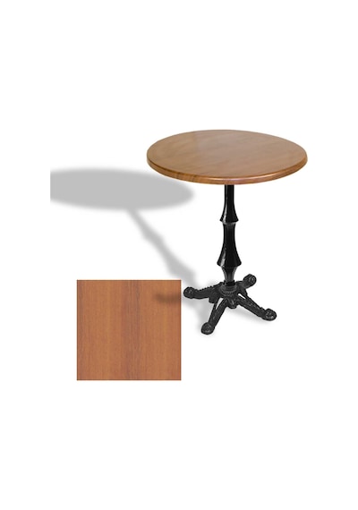 Çipa 1012 Döküm Ayak Yuvarlak Masa Çap 60cm - Werzalit, Wermodin Ve Allzalit Tabla - Koyu Ahşap Çok Renkli Çipa 1012 Döküm Ayak Yuvarlak Masa Çap 60cm - Werzalit, Wermodin Ve Allzalit Tabla - Koyu Ahşap Çok Renkli