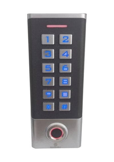 Sr-211 Mf Biyometrik Mifare Kart Okuyucu Parmak İzi Şifreli Geçiş Kontrol Sistemi 10000 Kullanıcı 5 Adet