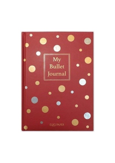 My Bullet Journal Defter Confetti Kırmızı