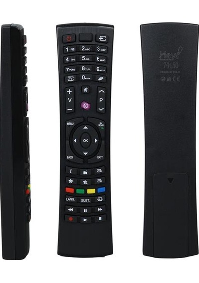 Estel A4891 - Rc4848 - 40fa8100 - 43fd7460 / Seg 30086057 Küçük Kalıp Lcd Led Tv Kumandası
