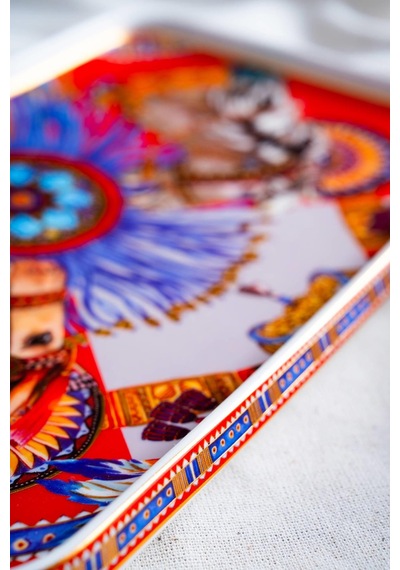 Acar Whisper Dikdörtgen Sunum Tabağı - 31 Cm Renkli