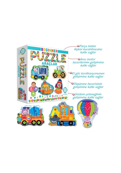 Circle Toys Beginner Puzzle Araçlar
