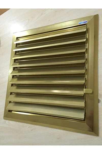 45 45 Cm Gold Renk Telli Alüminyum Menfez