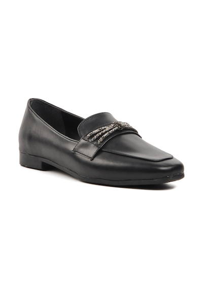 Ayakmod 514509 Siyah Kadın Loafer Ayakkabı 001