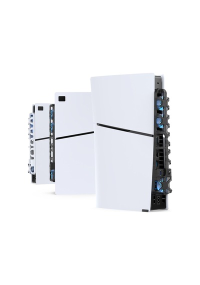 Tp5-3538 Ps5 Slim İçin Led Işıklı Kademeli Güçlü Soğutma Fanı Siyah