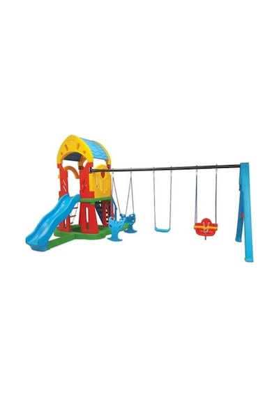 Pilsan Atlantis Kaydırak ve Salıncak Seti 07-950 Oyun Alanı