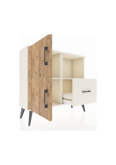 Arges Şifonyer 2 Raflı Tek Çekmeceli 2 Kapaklı 88x30x80 Aytaşı-çam/aytaşı Çam/aytaşı Arges Şifonyer 2 Raflı Tek Çekmeceli 2 Kapaklı 88x30x80 Aytaşı-çam/aytaşı Çam/aytaşı