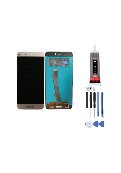 Xiaomi Mi 5 Uyumlu Lcd Ekran Gold Altın + Montaj Kiti