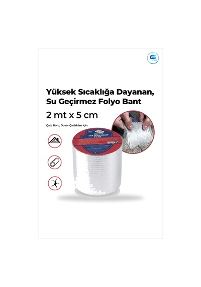 Yüksek Sıcaklığa Dayanıklı Su Geçirmez Alüminyum Folyo Çatı Duvar
