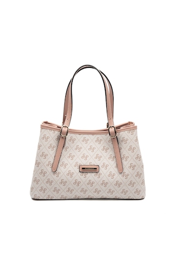 Silver Polo Sp1252 Kadın El Çantası Monogram Pembe-somon