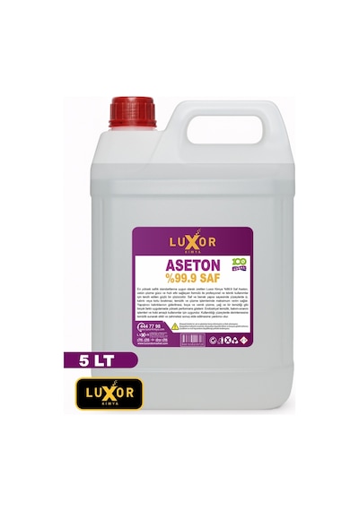 Luxor Kimya Saf Aseton 5 L