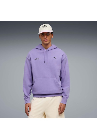 Puma X Pokémon Graphıc Erkek Geniş Kesim Kapüşonlu Sweatshırt 634915 29 Mor