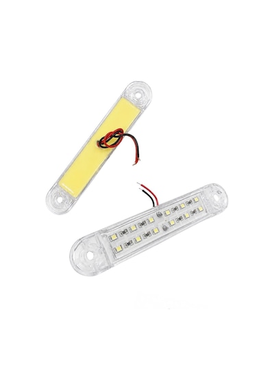 Shuıvan Merdiven Lambası 13cm Led Aydınlatma 12 Led 12v - Beyaz-1997