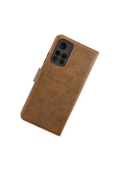 Newface Xiaomi Redmi Note 11t Kılıf Trend S Plus Kapaklı Kılıf - Taba
