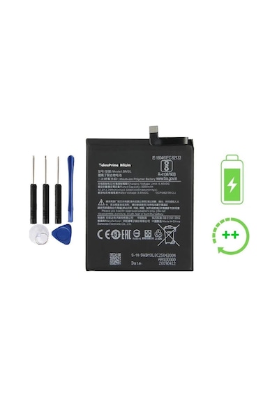 Xiaomi Mi 9 İle Uyumlu Güclendirilmis İthal Batarya Bm3l