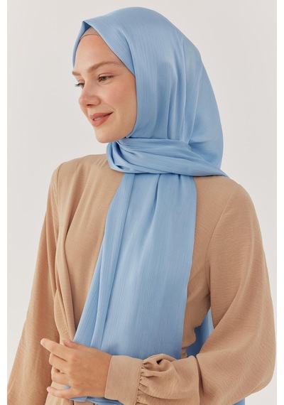 Mirsoy Scarf Yoryo Şal - Açık Mavi Açık Mavi