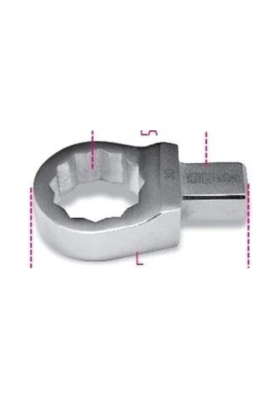 Beta Tork Anahtarı Kafası 653 9x12-14