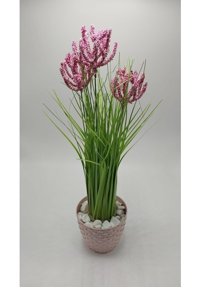 Gerçekçi Yapay Çiçek 45cm Saksılı Model-5 Diğer