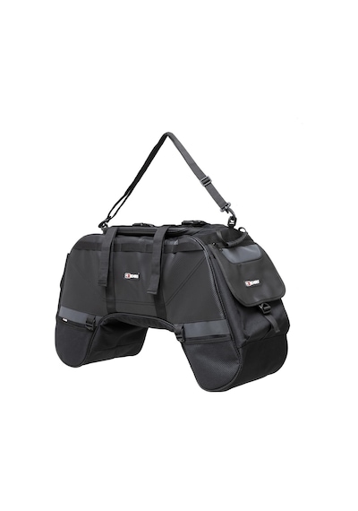 4riders Carbon Series Travel Kuyruk Çantası Siyah Siyah