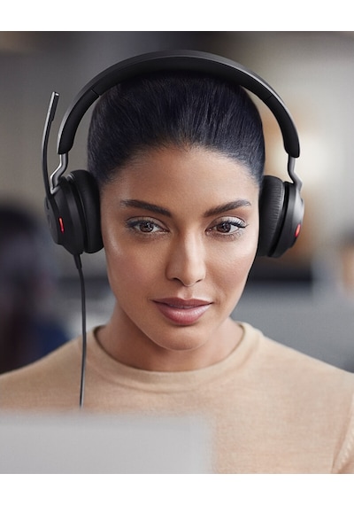 Jabra Evolve2 40 Duo USB-A Kulak Üstü Kulaklık