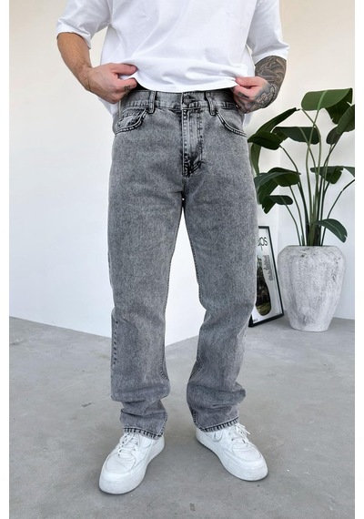 Gri Basic Regular Pantolon Gri