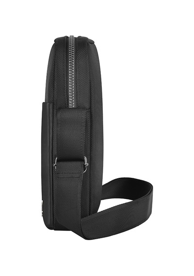 Wiwu Hali Serisi Sling 1680d Su Geçirmez Polyester Kumaş Çapraz Askılı Vücut Çantası Siyah