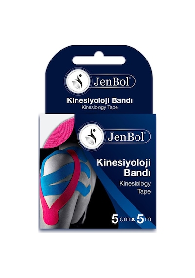 Jenbol Kinesiology Tape  Bandı 5 Cm X 5 M - Pembe