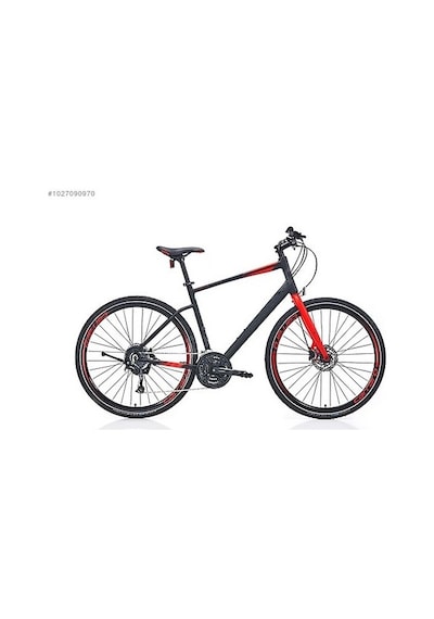 Carraro Sportive 328 27 Vites Full Shimano Hidrolik disk Fren siyah kırmızı 48 Kadro