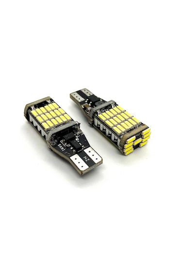 T10 T15 Park Led 45 Led Çok Güçlü Beyaz Led 2 Adet