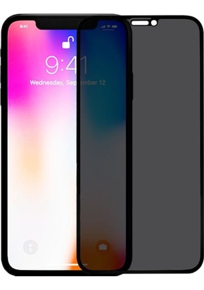 Apple Uyumlu   iPhone 8 Plus Tam Kaplayan Gizli Hayalet Cam (422727254)