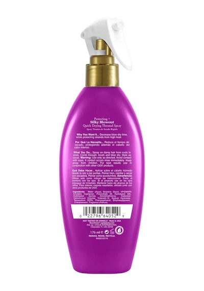 Ogx Silk Blowout Isı Koruyucu Fön Spreyi 177 ML