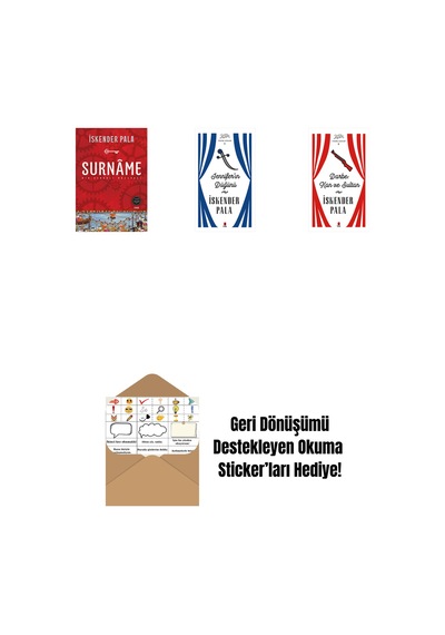 Surnâme - Bir Osmanlı Mâcerası + Jennifer In Düğünü Ciltli + Darbe: Kan Ve Sultan Ciltli + Okuma Sticker'ları
