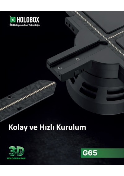 Holobox G65 65 Cm 3d Hologram Fan