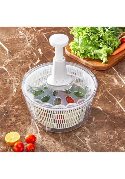 Salata Sebze Yıkayıcı Ve Kurutucu Basmalı, Evf5d5ltsbzkurutucubasmalı Çok Renkli