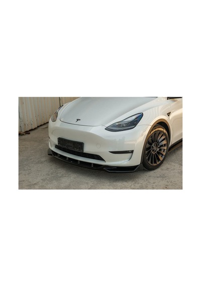 Tesla Model Y 2020-2025 Body Kit Seti Ön Lip Marşpiyel Difüzör Spoiler