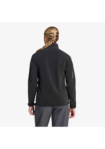 Adidas Terrex Multi Essentials Full Zip Fleece Kadın Siyah Polar Ky9853