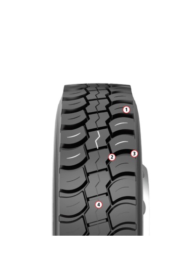 Ralson Rdc56 295/80r22.5 152/148k Çekiş Aksı Lastiği
