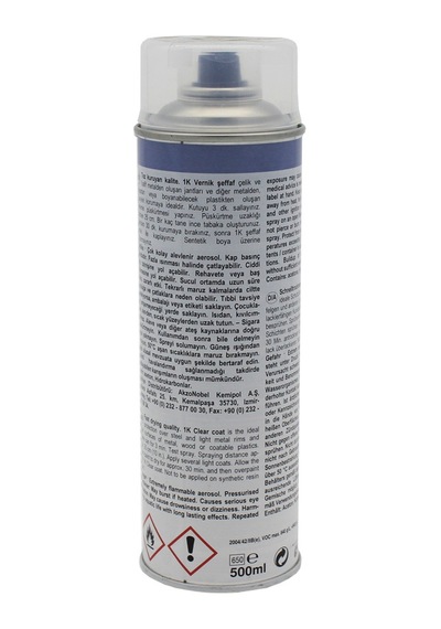 Colormatic 1k Akrilik Sprey Vernik 500ml