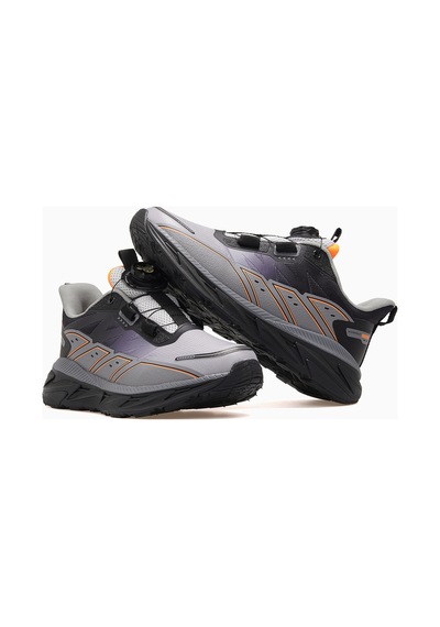 Buckhead Hynde Erkek Çocuk Sneaker Spor Ayakkabı 26k Buck3116 Fe Gri/turuncu