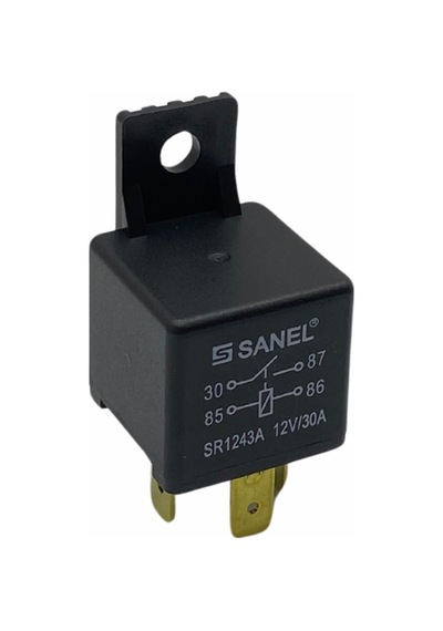 Sanel 4 Uçlu 30 A 12V Ayaklı Röle