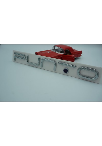 Fiat Punto Yeni Nesil Bagaj Krom Abs 3M 3D Yazı Logo Amblem