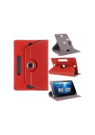 Vestel V Tab Z1 10.1" Uyumlu 360 Dönebilen Kapaklı Standlı Universal Tablet Kılıfı Kılıf