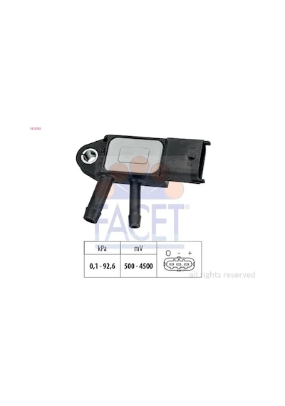 Map Sensörü - Fiat Linea, Ducato, 500, Panda, Grande Punto, Punto, Doblo, Tipo, Freemont, Bravo, Croma, Fiorino, Qubo, Sedici, Idea, Strada, Egea, 15