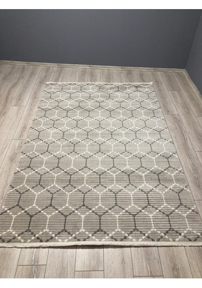 Dinarsu Nero Soft Iplik+etnik Desen+160x230+12 Mm+çok Yu