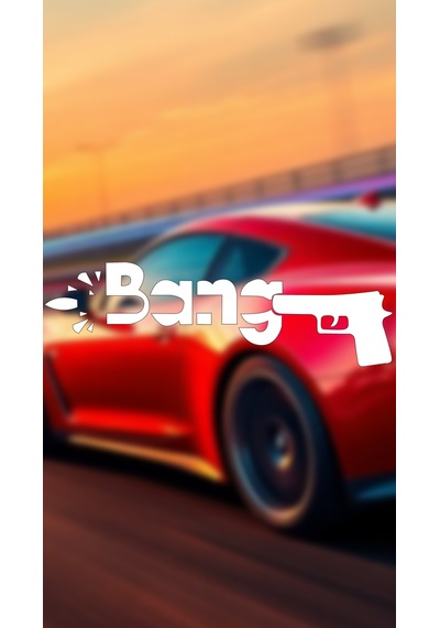 Ateş Bang 20x6 Jdm Yazı Araba-motosiklet Cam Etiket Sticker Beyaz Renk Beyaz