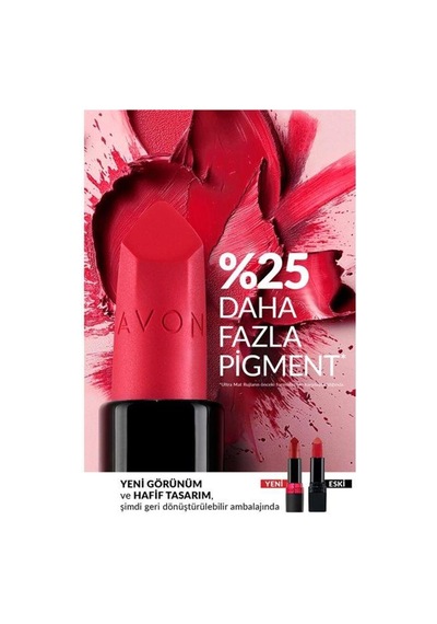 Ultra Mat Ruj - Roseberry Red Diğer