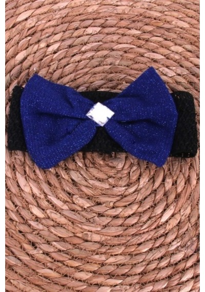 Kız Çocuk Kadife Bandana Mavi (541481365) Mavi