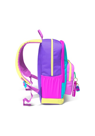 Coral High Çok Renkli Okul Sırt Çantası 23676 Pembe