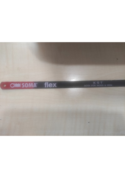 Soma Flex Testere Ağzı Hem Metal Hem Ahşap Kesim İçin Uygundur. E